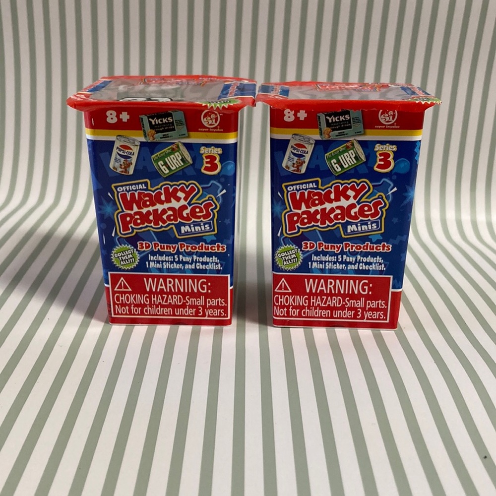 Worlds Smallest Wacky Packages minis